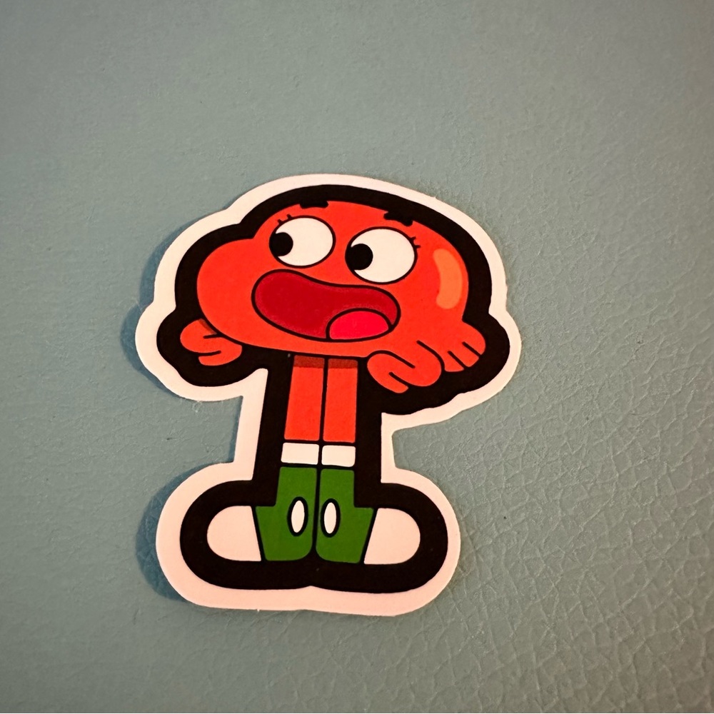 5/$10 Cartoon Network Amazing World of Gumball Sticker